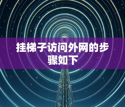 挂梯子访问外网的步骤如下