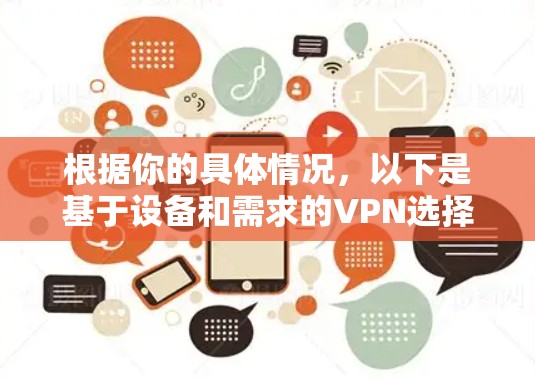 根据你的具体情况，以下是基于设备和需求的VPN选择建议