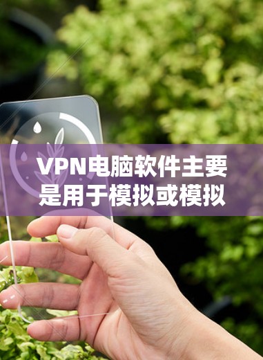 VPN电脑软件主要是用于模拟或模拟真实VPN的网络连接。以下是一些常见的VPN电脑软件推荐，涵盖了基于IP地址、API、协议等多种类型