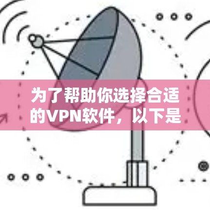 为了帮助你选择合适的VPN软件，以下是一步步的建议