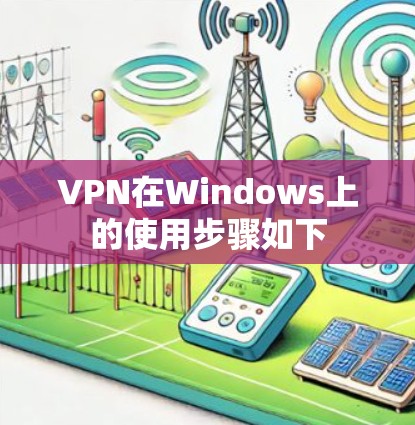 VPN在Windows上的使用步骤如下