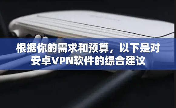 根据你的需求和预算，以下是对安卓VPN软件的综合建议