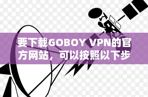 要下载GOBOY VPN的官方网站，可以按照以下步骤操作